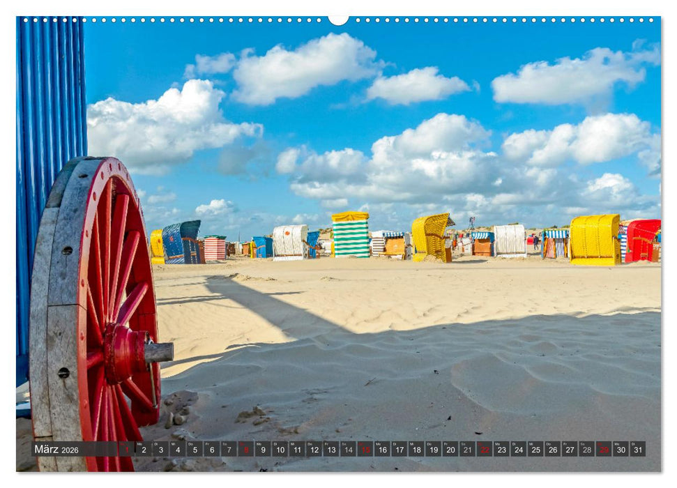 Bezaubernde Farbspiele am Meer (CALVENDO Wandkalender 2026)