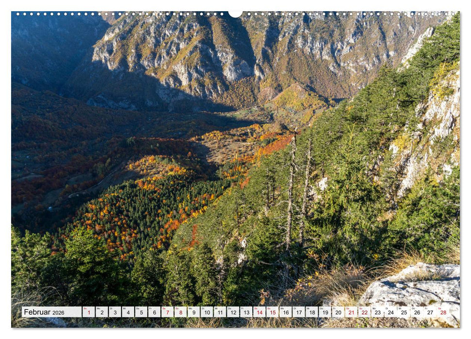 Montenegro - Welterbe Durmitor (CALVENDO Wandkalender 2026)