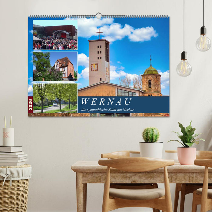 Wernau, die sympathische Stadt am Neckar (CALVENDO Wandkalender 2026)