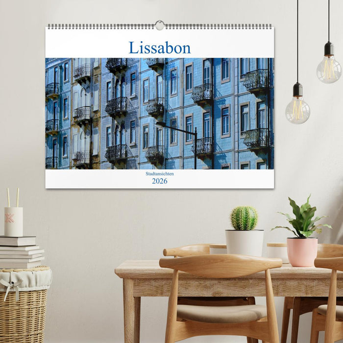 Lissabon Stadtansichten 2026 (CALVENDO Wandkalender 2026)