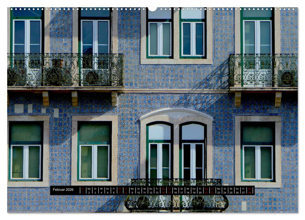 Lissabon Stadtansichten 2026 (CALVENDO Wandkalender 2026)