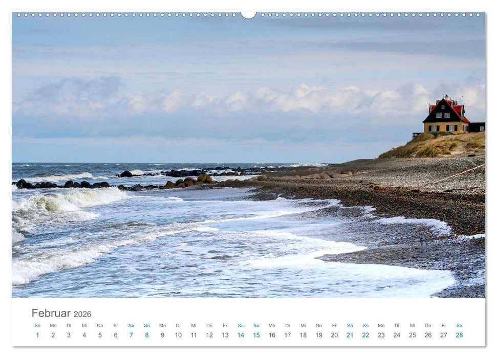 Jütlands Norden - Willkommen im Land des Lichts (CALVENDO Wandkalender 2026)