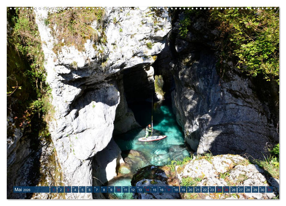 Wildwasser Stand up (CALVENDO Wandkalender 2026)