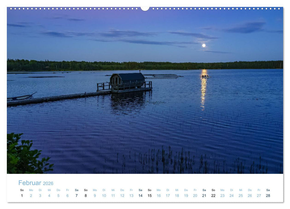 Schwedens Seen (CALVENDO Wandkalender 2026)