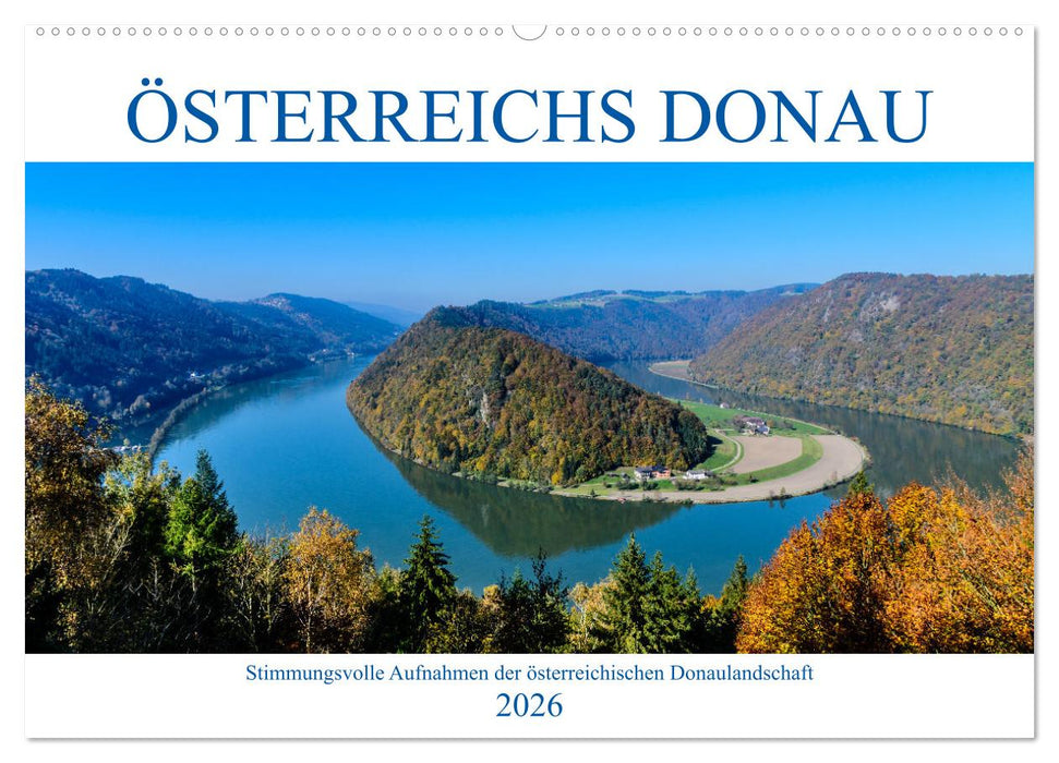 Österreichs Donau (CALVENDO Wandkalender 2026)