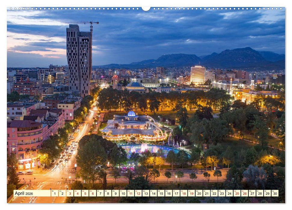 Albanien - Streifzüge durch atemberaubende Kulturlandschaften (CALVENDO Wandkalender 2026)