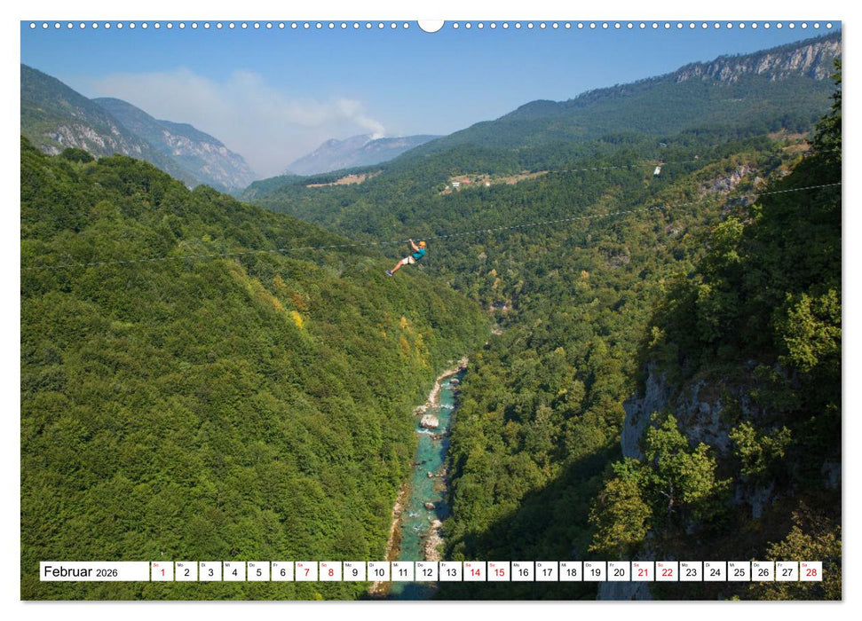 Montenegro - Streifzüge durch atemberaubende Kulturlandschaften (CALVENDO Wandkalender 2026)