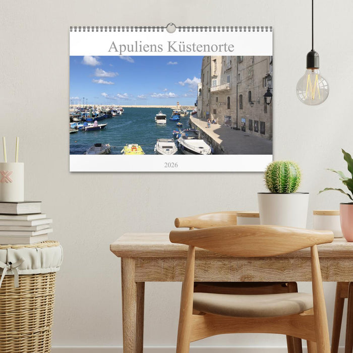 Apuliens Küstenorte (CALVENDO Wandkalender 2026)