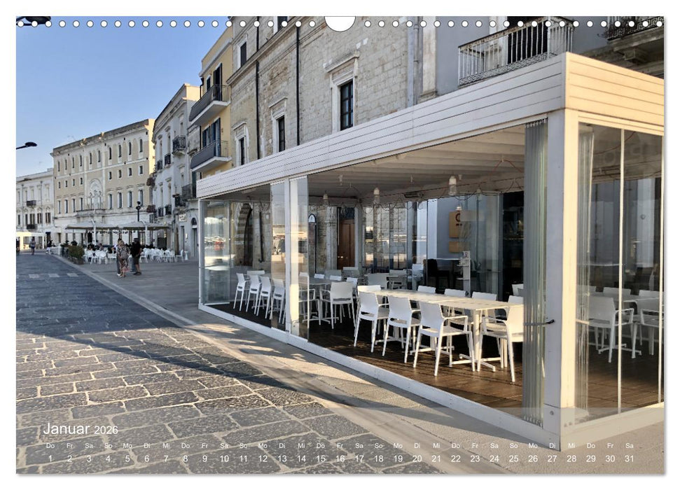 Apuliens Küstenorte (CALVENDO Wandkalender 2026)