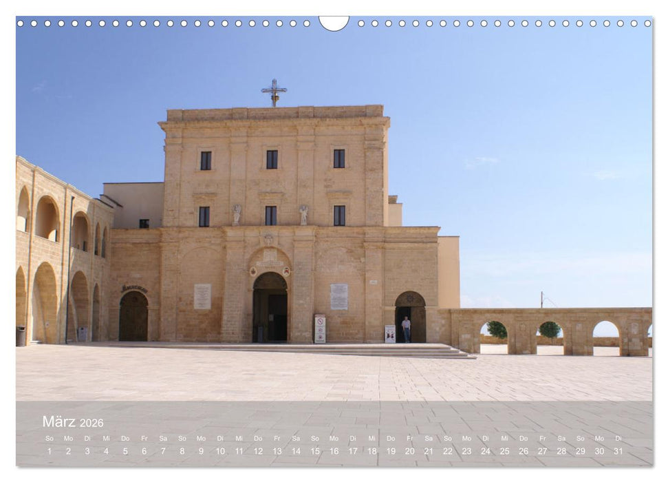 Apuliens Küstenorte (CALVENDO Wandkalender 2026)