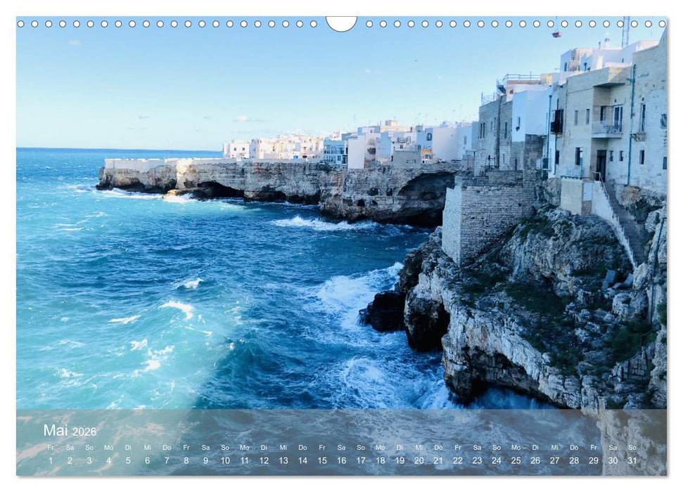 Apuliens Küstenorte (CALVENDO Wandkalender 2026)