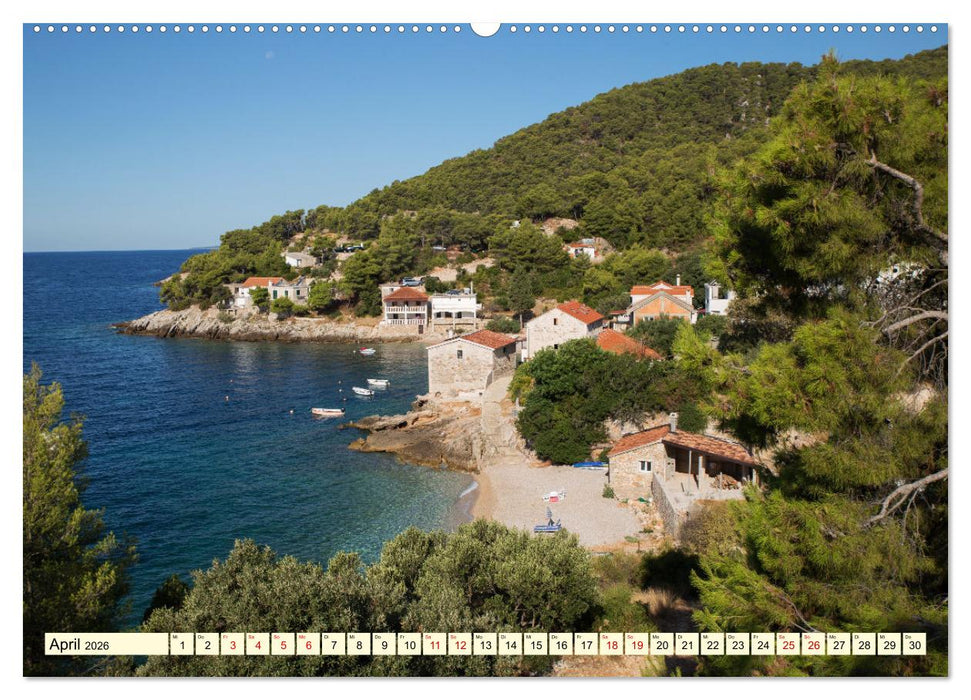 Kroatien - Streifzüge durch atemberaubende Kulturlandschaften (CALVENDO Wandkalender 2026)
