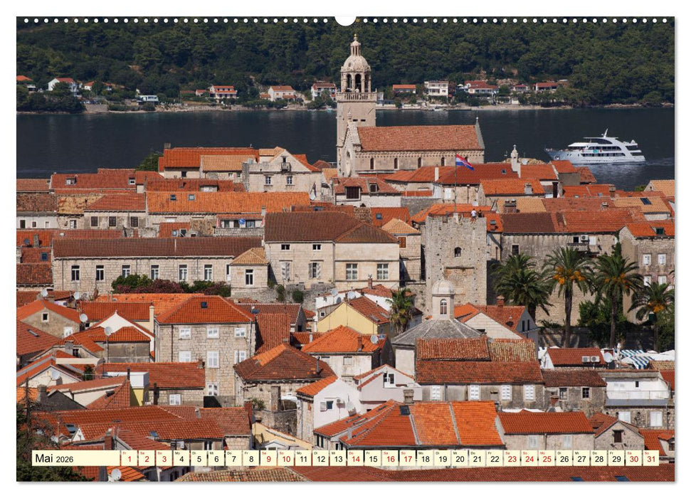 Kroatien - Streifzüge durch atemberaubende Kulturlandschaften (CALVENDO Wandkalender 2026)