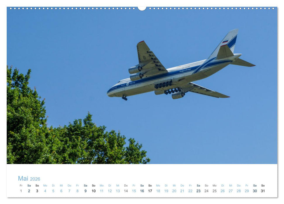 ANTONOV 124 (CALVENDO Wandkalender 2026)