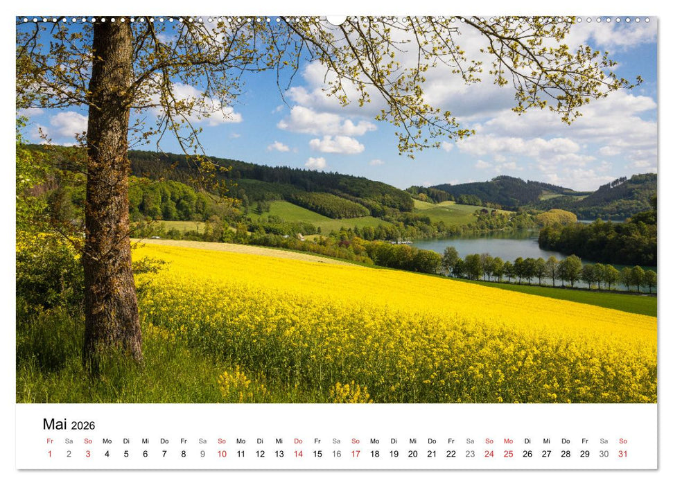 SAUERLAND – Besondere Orte (CALVENDO Wandkalender 2026)