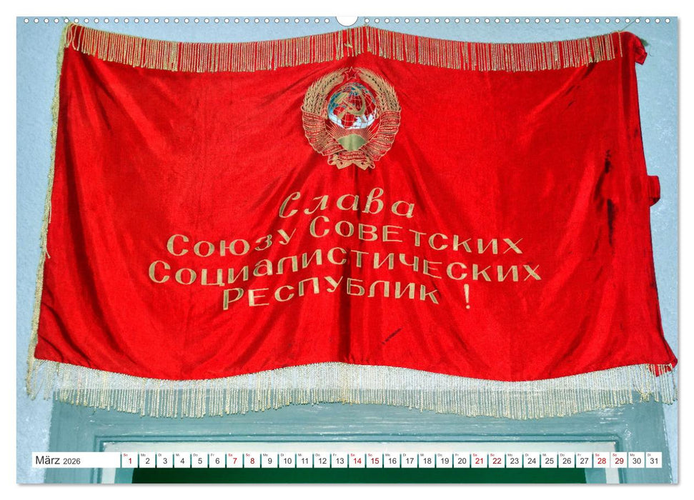 Sowjet-Nostalgie - Heimat-Museen in Ostpreußen (CALVENDO Wandkalender 2026)