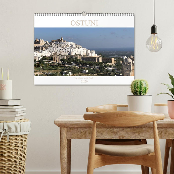 Ostuni - Apuliens weiße Stadt (CALVENDO Wandkalender 2026)