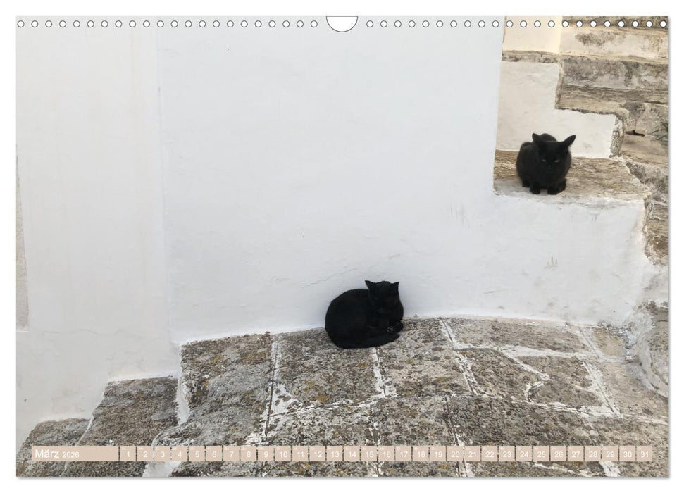 Ostuni - Apuliens weiße Stadt (CALVENDO Wandkalender 2026)