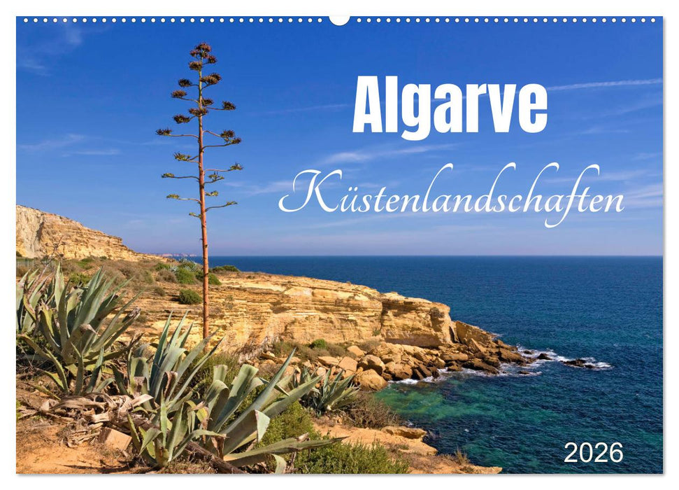 Algarve - Küstenlandschaften (CALVENDO Wandkalender 2026)