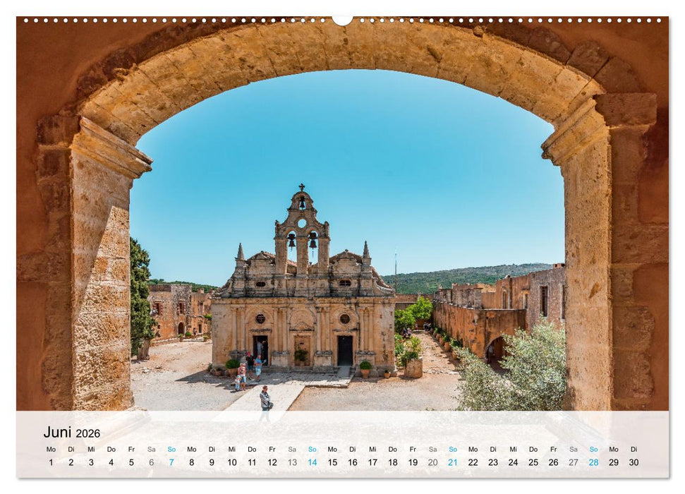 Kreta - Die Highlights der Insel (CALVENDO Wandkalender 2026)