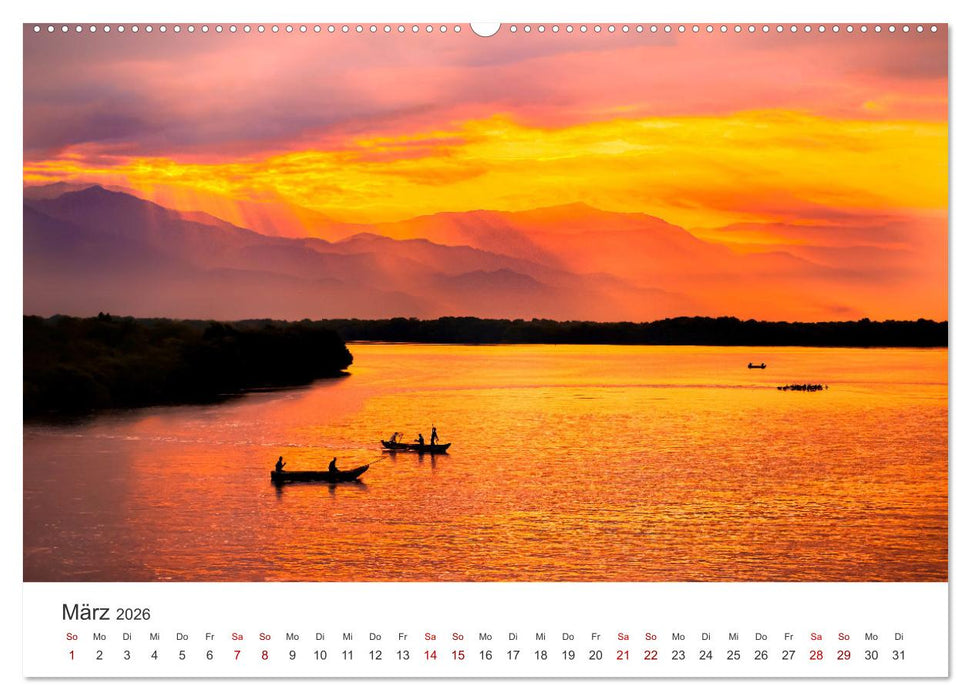 Kolumbien - Eine unvergessliche Reise durch das bunte Land. (CALVENDO Wandkalender 2026)