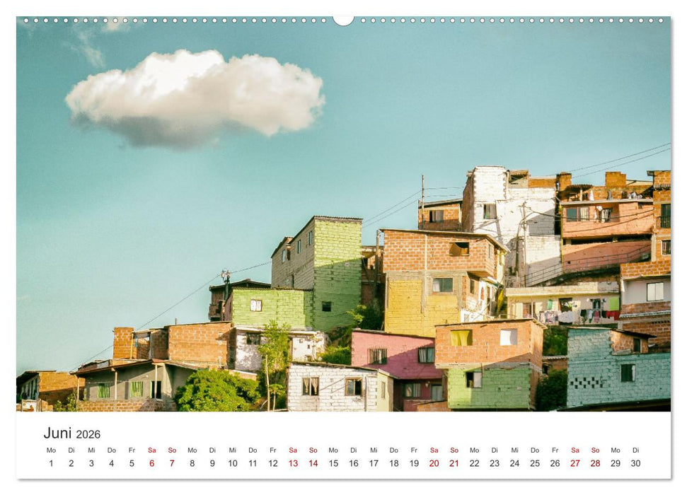 Kolumbien - Eine unvergessliche Reise durch das bunte Land. (CALVENDO Wandkalender 2026)