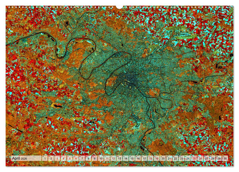 Sensationelle Bilder Unserer Erde - Oasen Wüstenstädte Millionenstädte (CALVENDO Wandkalender 2026)