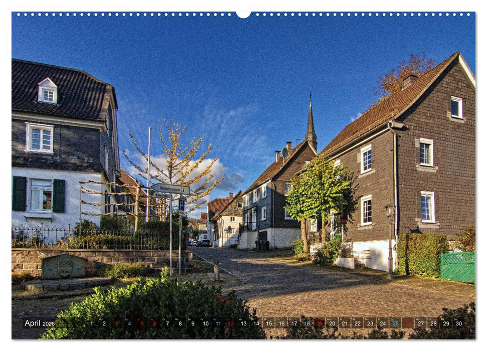 Stadtansichten Bergneustadt (CALVENDO Wandkalender 2026)