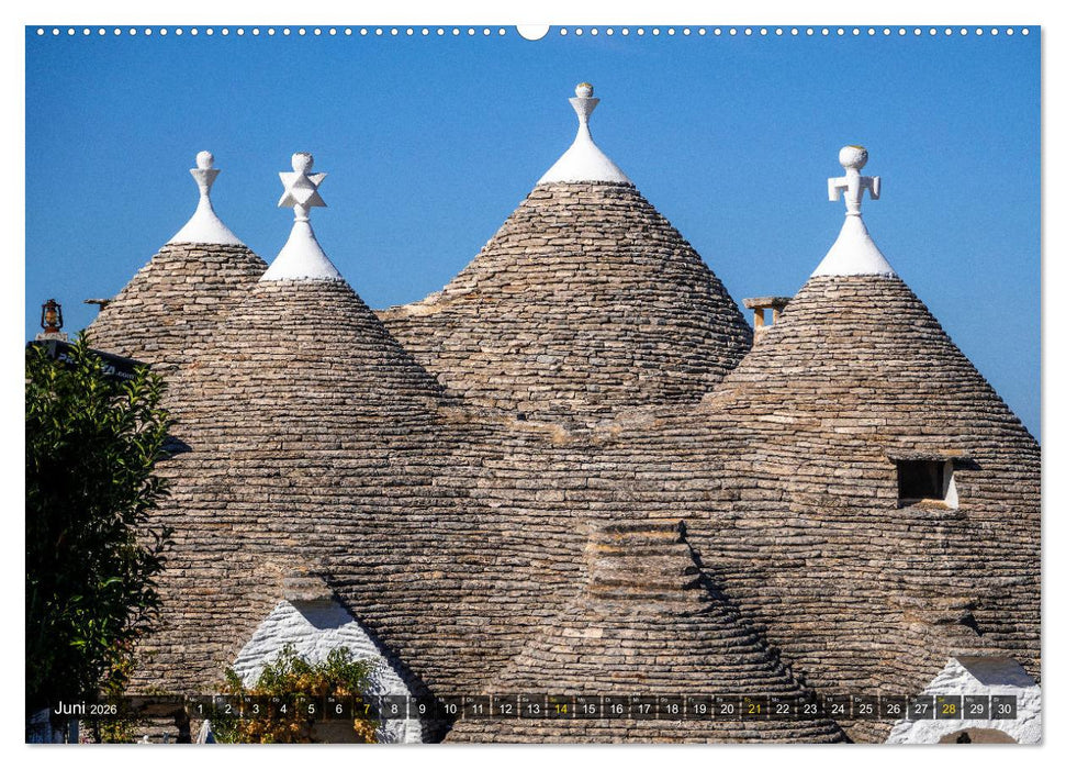 Apulien – Impressionen vom Südosten Italiens (CALVENDO Wandkalender 2026)