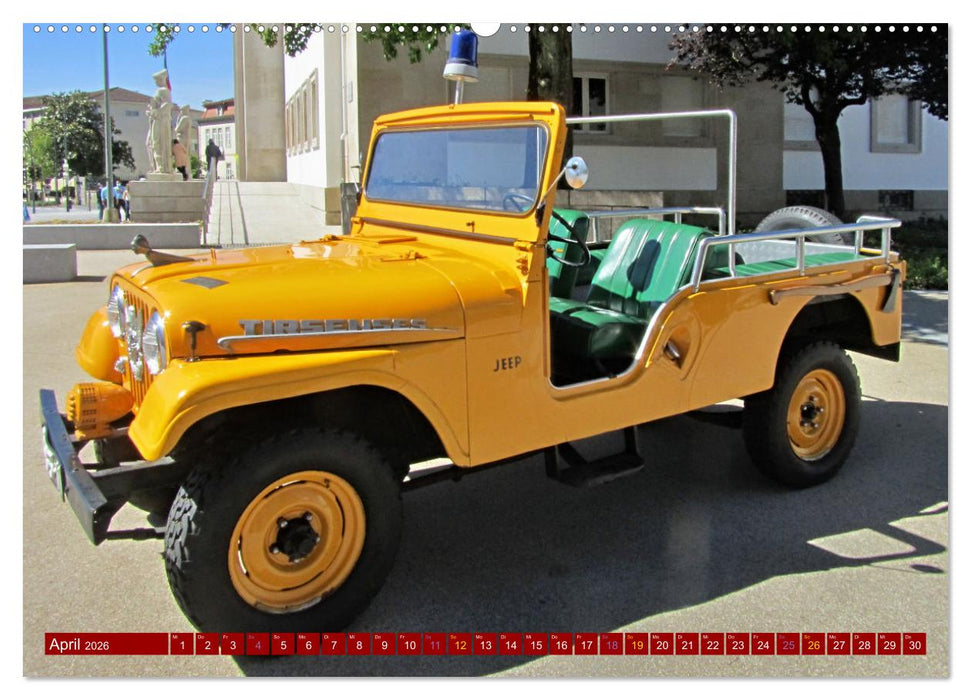 Feuerwehrautos (CALVENDO Wandkalender 2026)