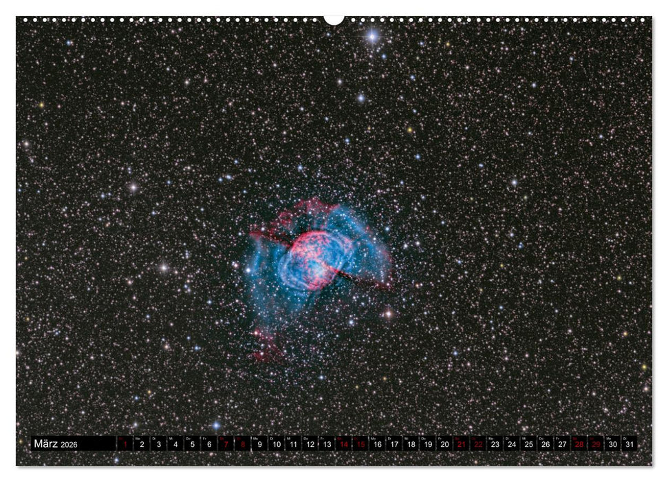 Wunder des Deepsky (CALVENDO Wandkalender 2026)
