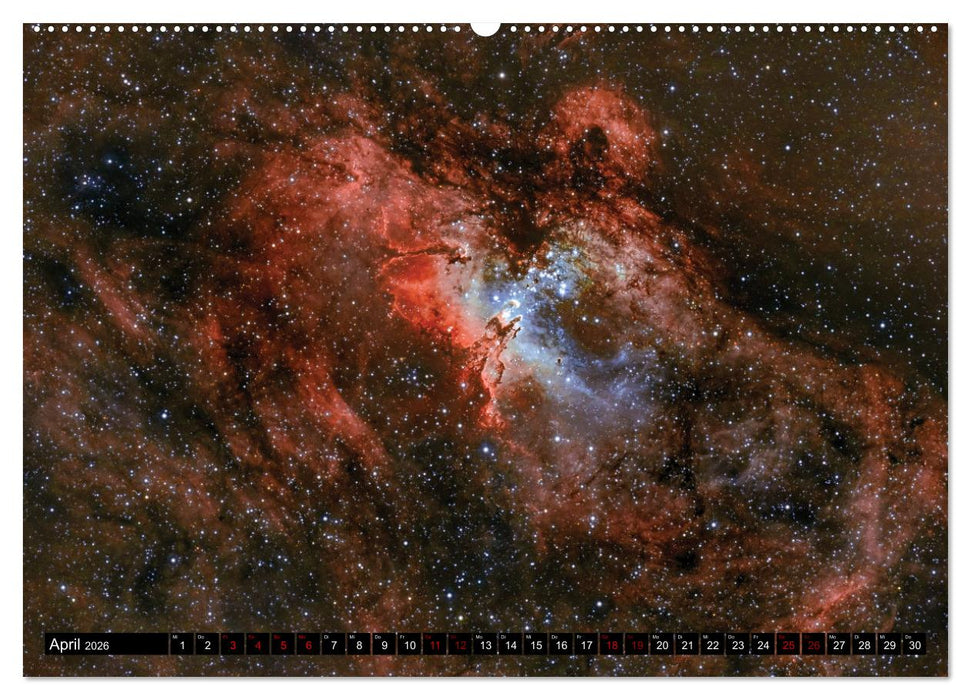 Wunder des Deepsky (CALVENDO Wandkalender 2026)
