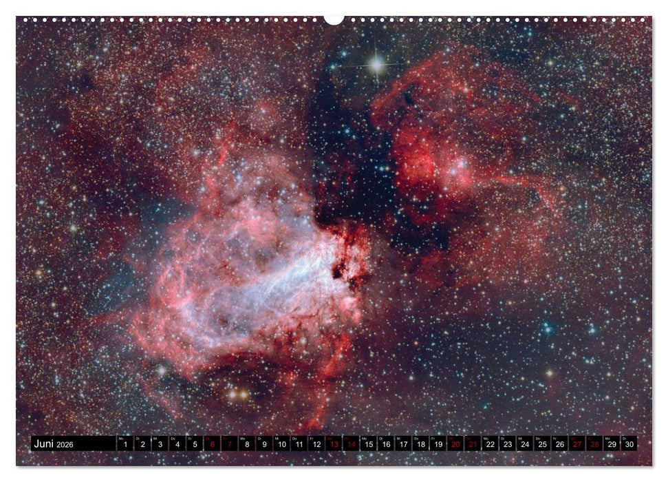 Wunder des Deepsky (CALVENDO Wandkalender 2026)