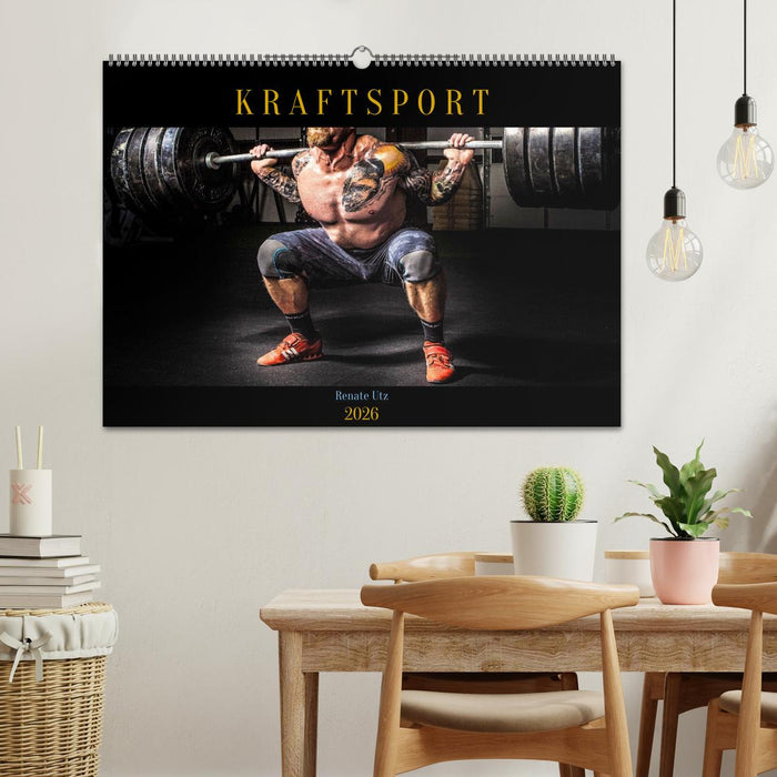 Kraftsport (CALVENDO Wandkalender 2026)