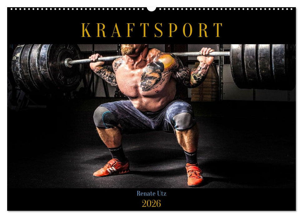 Kraftsport (CALVENDO Wandkalender 2026)
