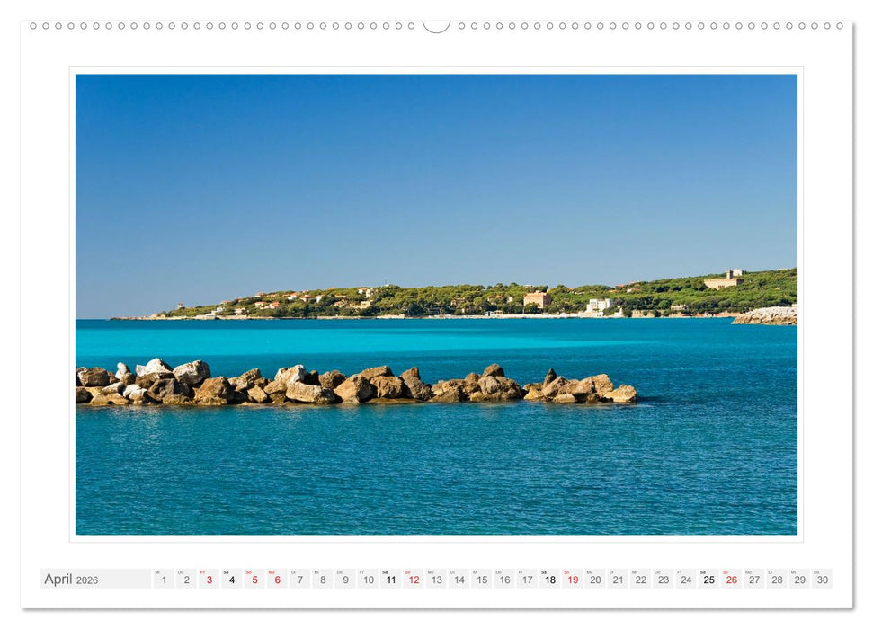Toskana. Livorno - Volterra - Piombino (CALVENDO Wandkalender 2026)