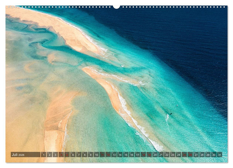 Die Kanarische Inseln Teneriffa, Gran Canaria und Fuerteventura (CALVENDO Premium Wandkalender 2026)