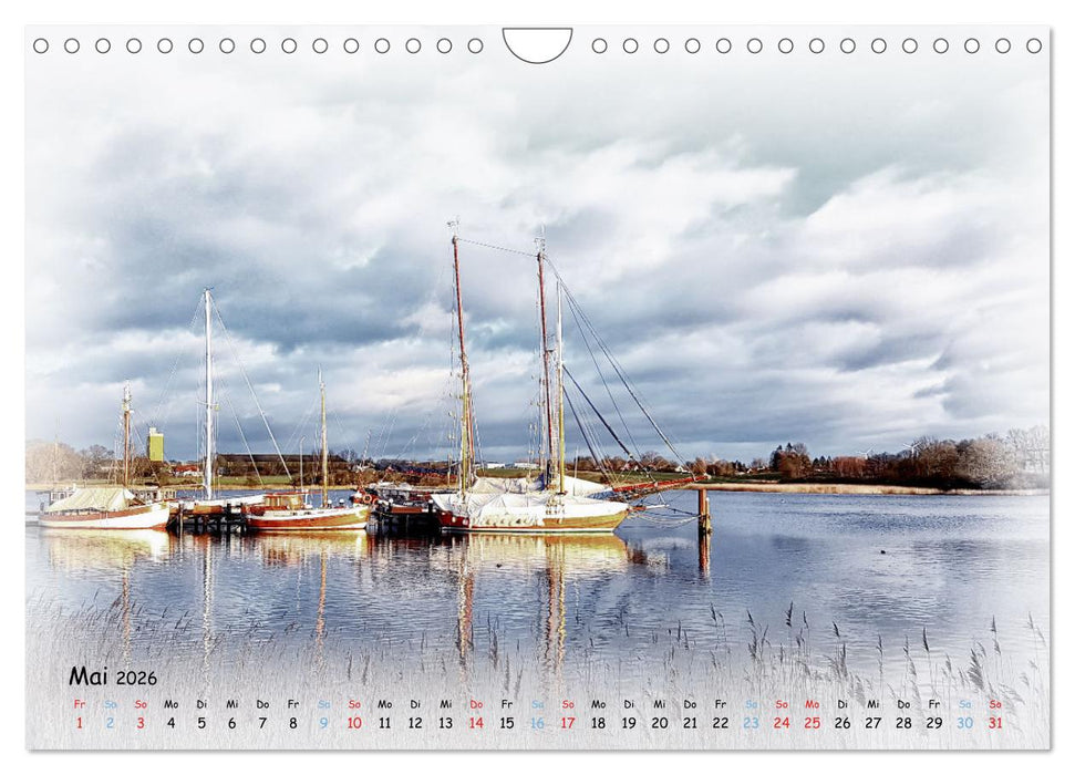 Kappeln und Schleimünde (CALVENDO Wandkalender 2026)