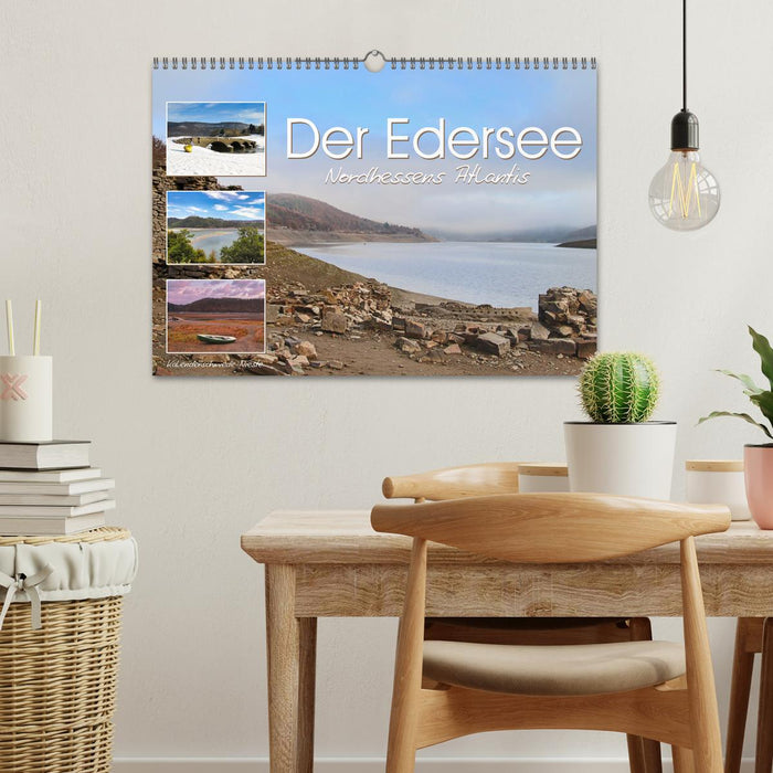 Der Edersee, Nordhessens Atlantis (CALVENDO Wandkalender 2026)
