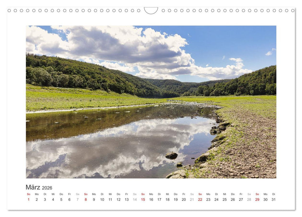 Der Edersee, Nordhessens Atlantis (CALVENDO Wandkalender 2026)