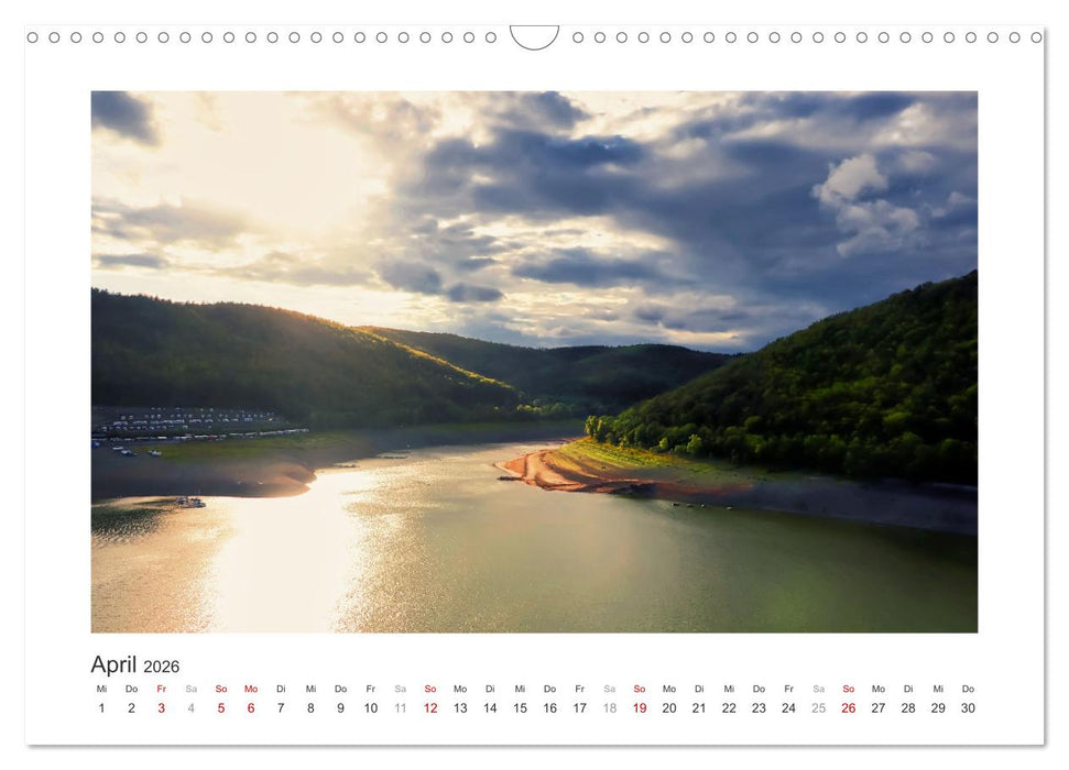 Der Edersee, Nordhessens Atlantis (CALVENDO Wandkalender 2026)