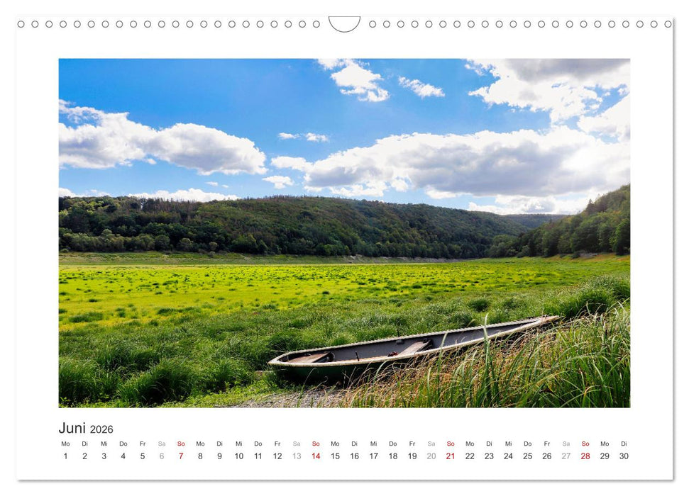 Der Edersee, Nordhessens Atlantis (CALVENDO Wandkalender 2026)