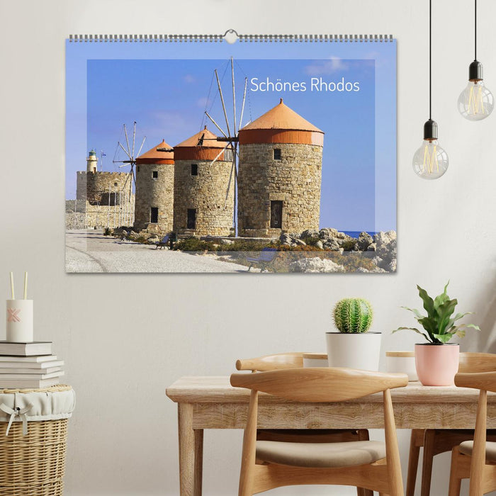 Schönes Rhodos (CALVENDO Wandkalender 2026)