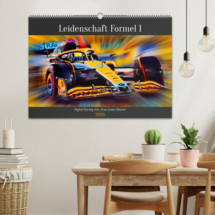 Leidenschaft Formel 1 (CALVENDO Wandkalender 2026)