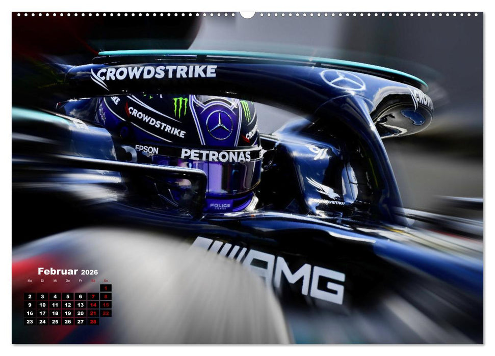 Leidenschaft Formel 1 (CALVENDO Wandkalender 2026)