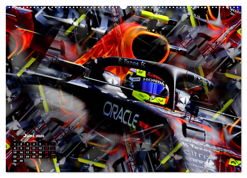 Leidenschaft Formel 1 (CALVENDO Wandkalender 2026)
