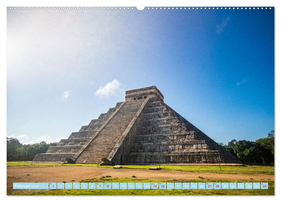Mexiko - Die wunderschöne Halbinsel Yucatán Fotokalender 2026 (CALVENDO Wandkalender 2026)