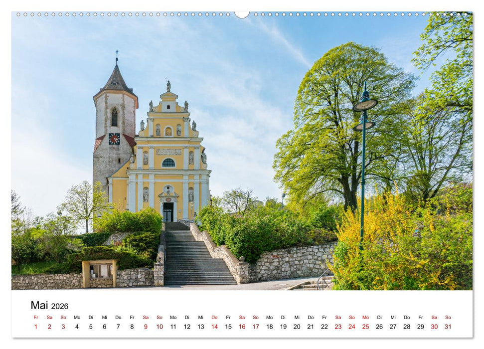 Das Weinviertel im wunderschönen Niederösterreich. (CALVENDO Wandkalender 2026)