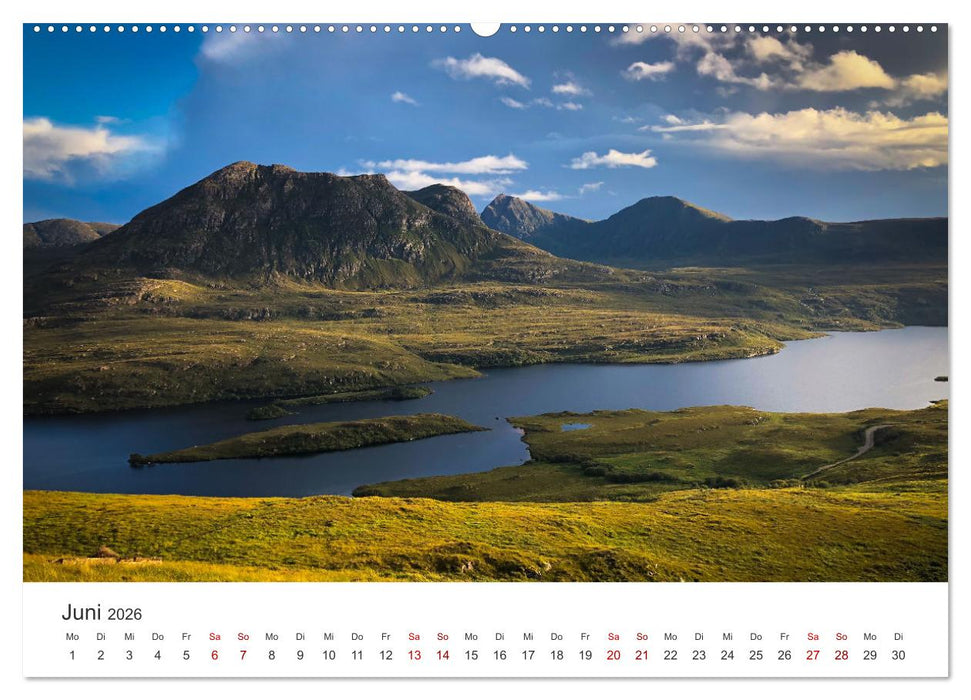 Schottland - Wunderschöne Landschaften und einzigartige Natur. (CALVENDO Wandkalender 2026)