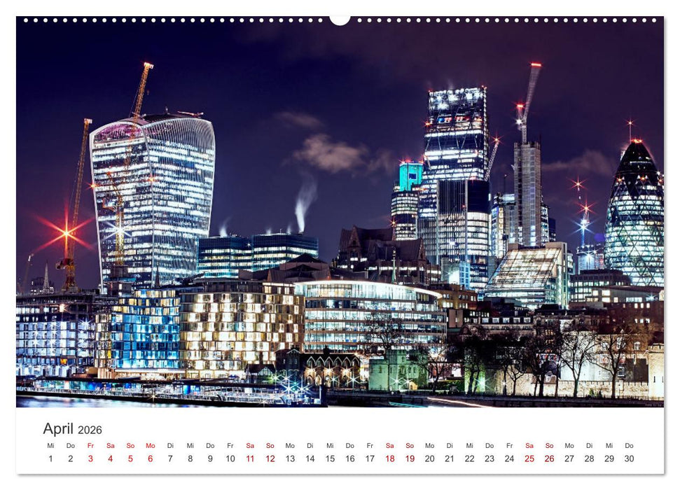 London - Die faszinierende Hauptstadt Englands. (CALVENDO Wandkalender 2026)